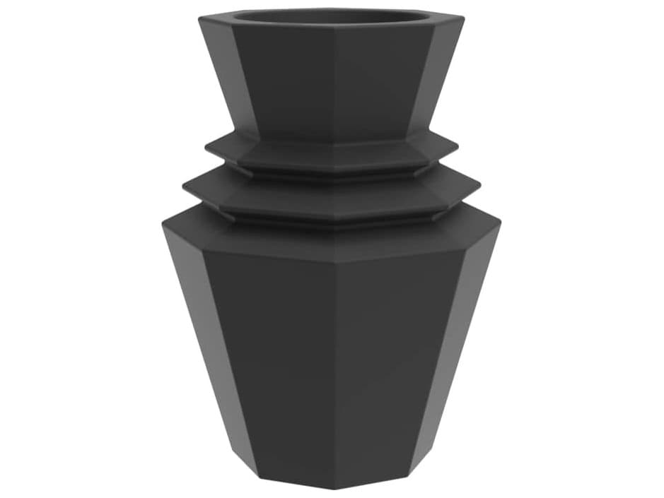 Vondom Outdoor Origami Black Planter