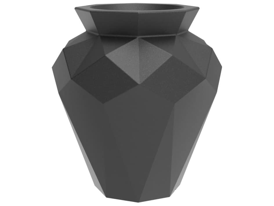 Vondom Outdoor Origami Anthracite Planter