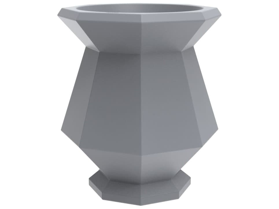 Vondom Outdoor Origami Gray Planter