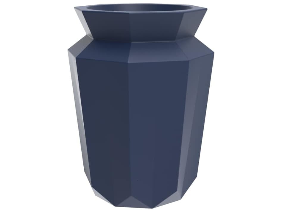 Vondom Outdoor Origami Blue Planter