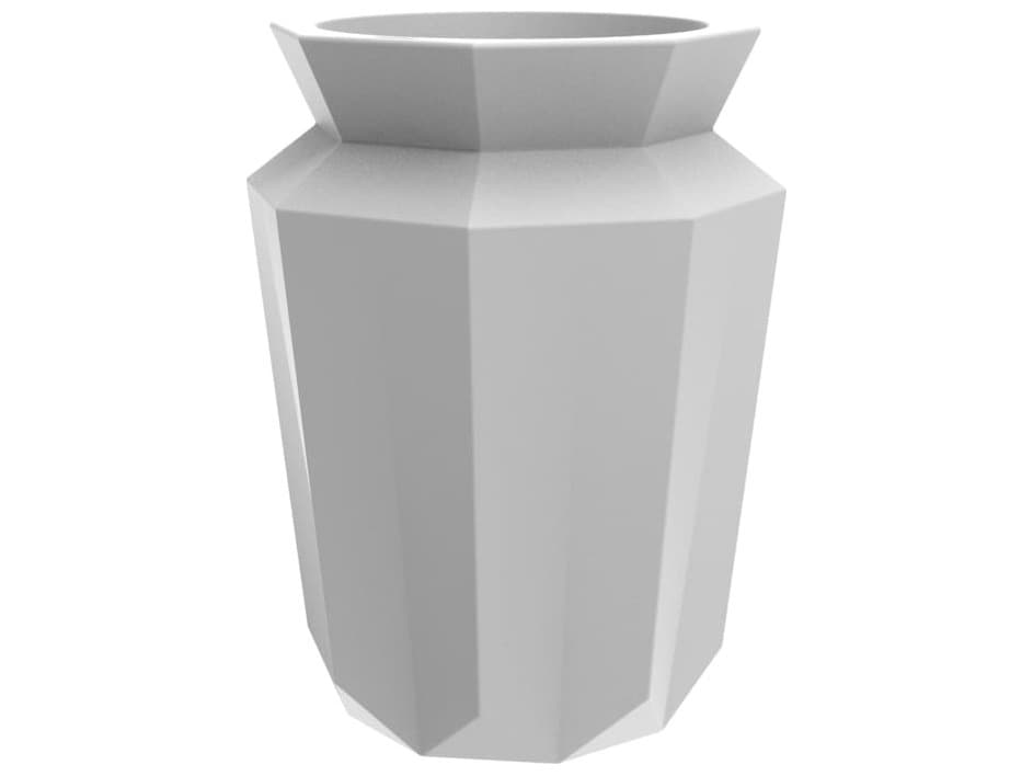 Vondom Outdoor Origami White Planter