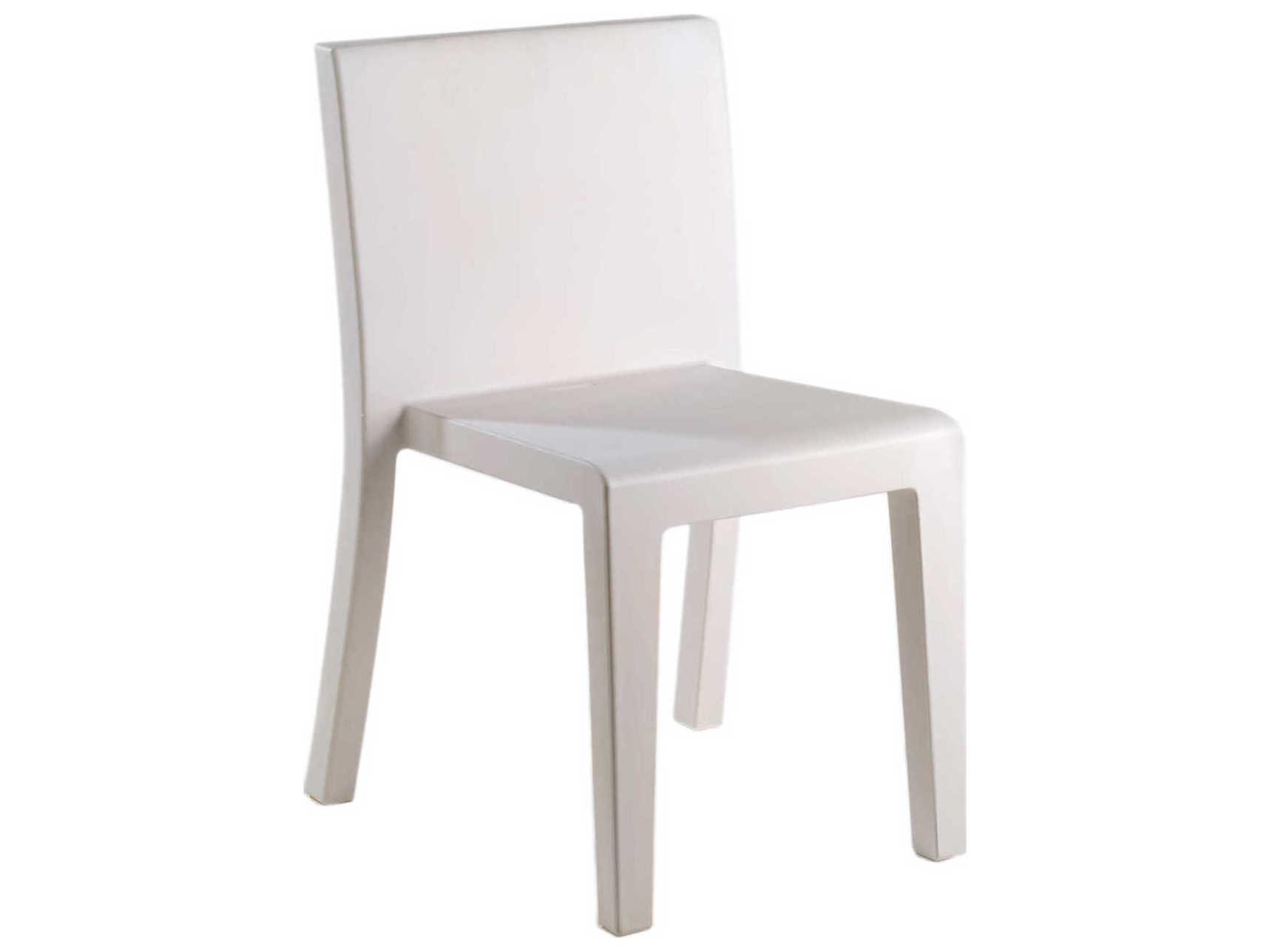 Vondom Outdoor Jut - Chair -Set of  2 - Basic - White