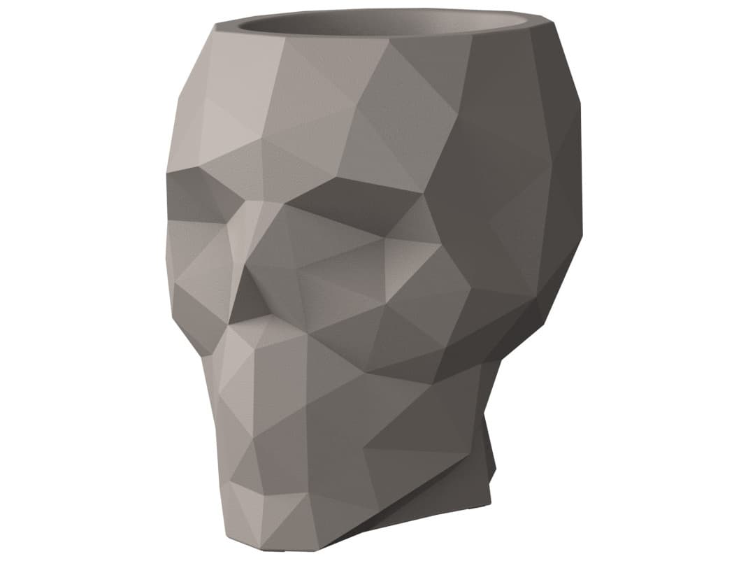 Vondom Outdoor Skull Tortora Planter