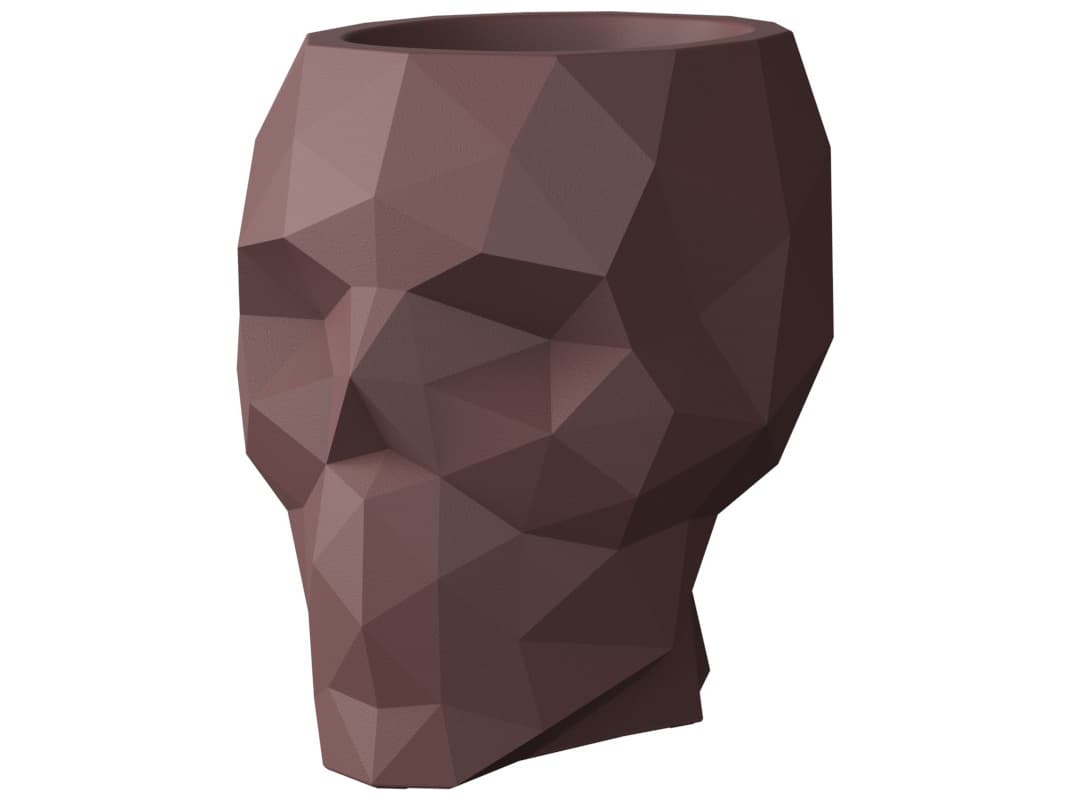 Vondom Outdoor Skull Garnet Planter