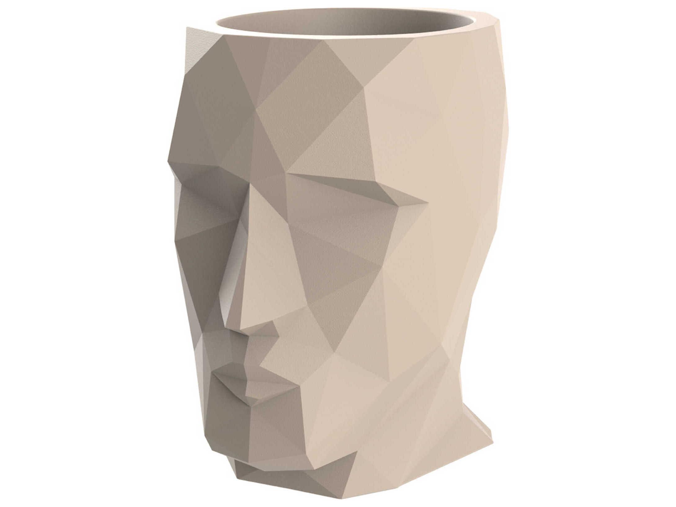 Vondom Outdoor Adan - Planter - 27.5"H - Basic - Cream