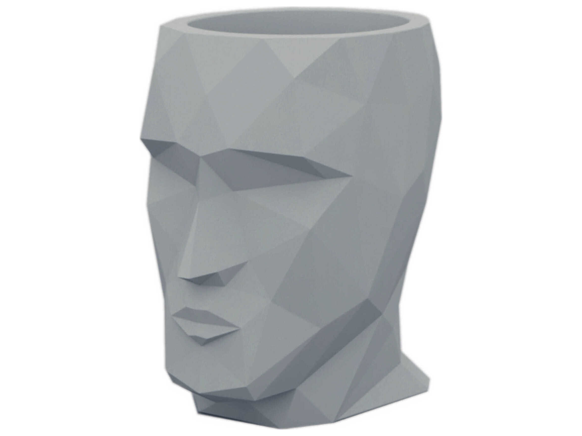 Vondom Outdoor Adan Nano Planter Basic Grau