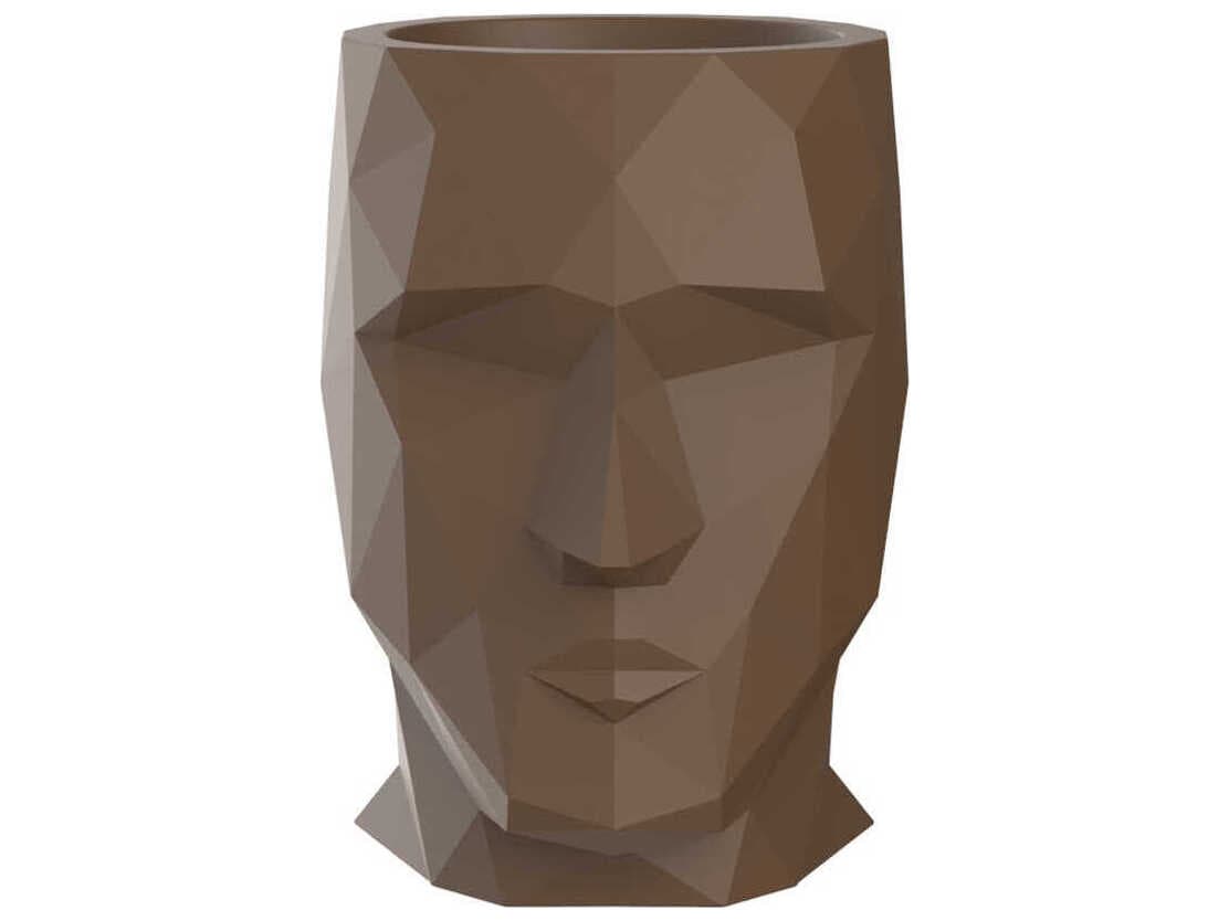 Vondom Outdoor Adan Planter Basic Brown