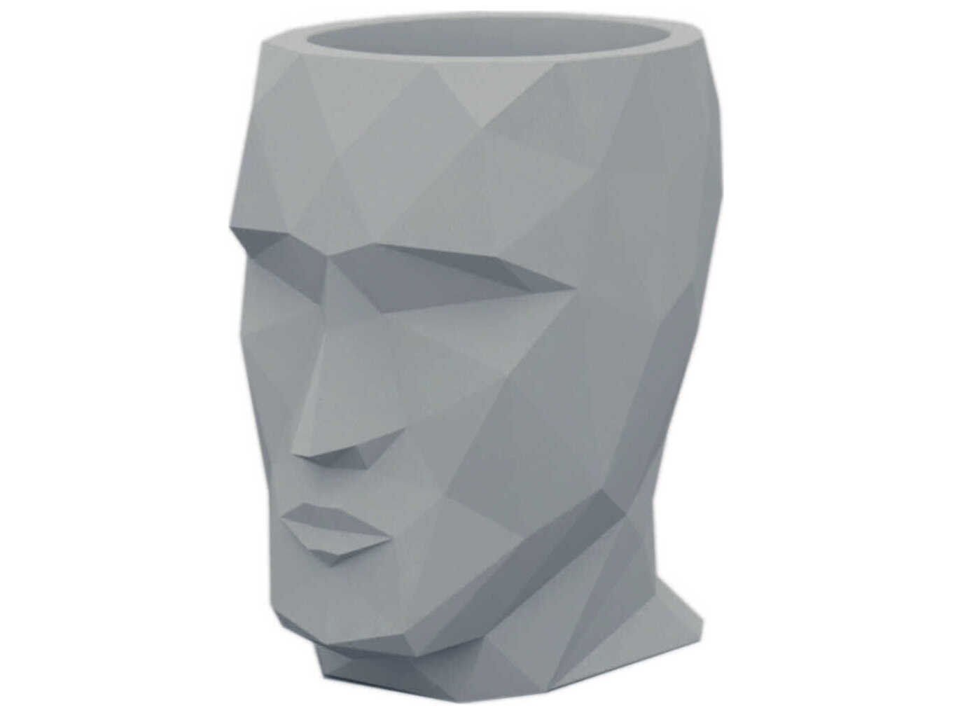 Vondom Outdoor Adan Planter Basic Gray