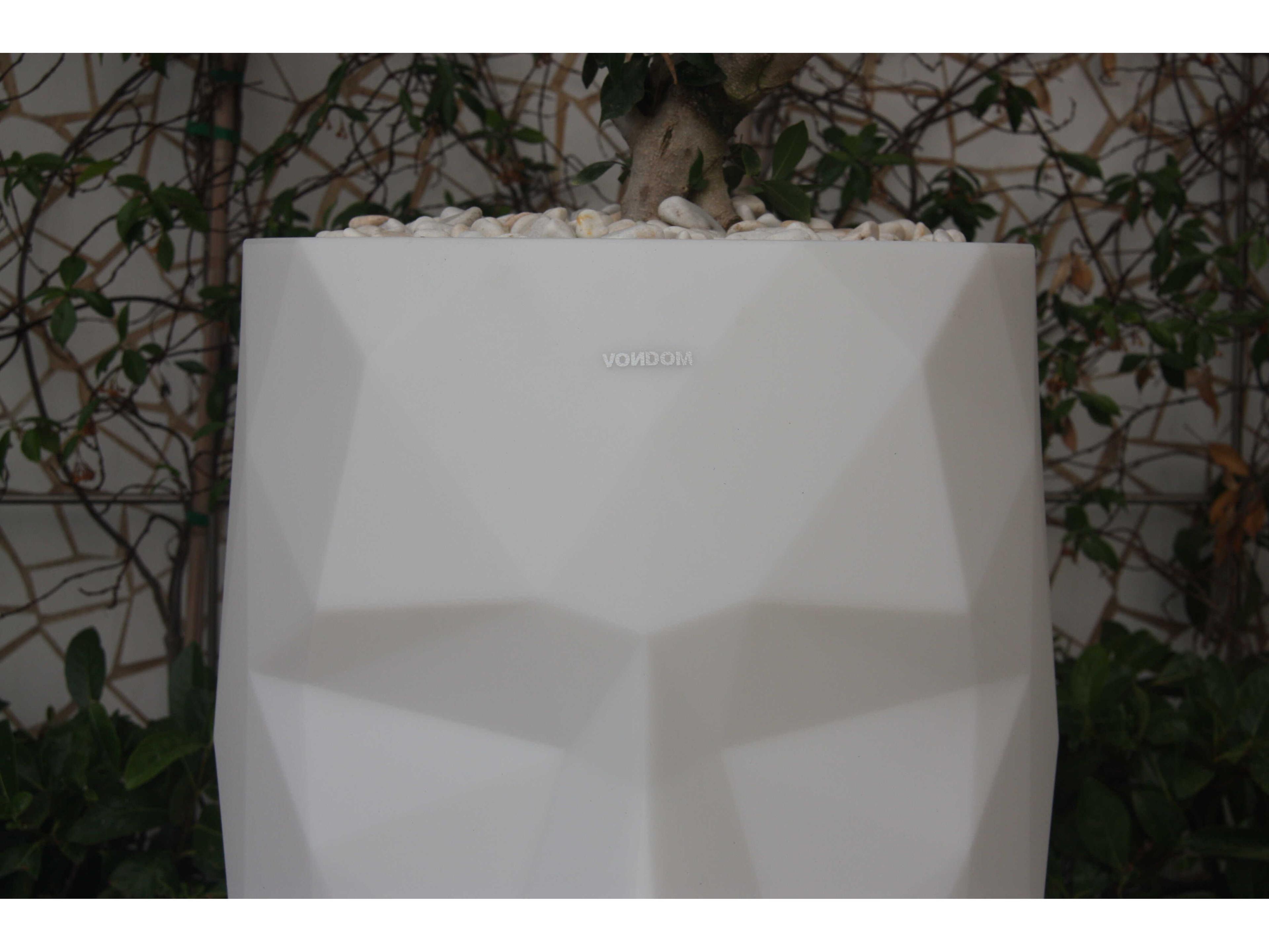 Vondom Outdoor Adan Planter Basic White