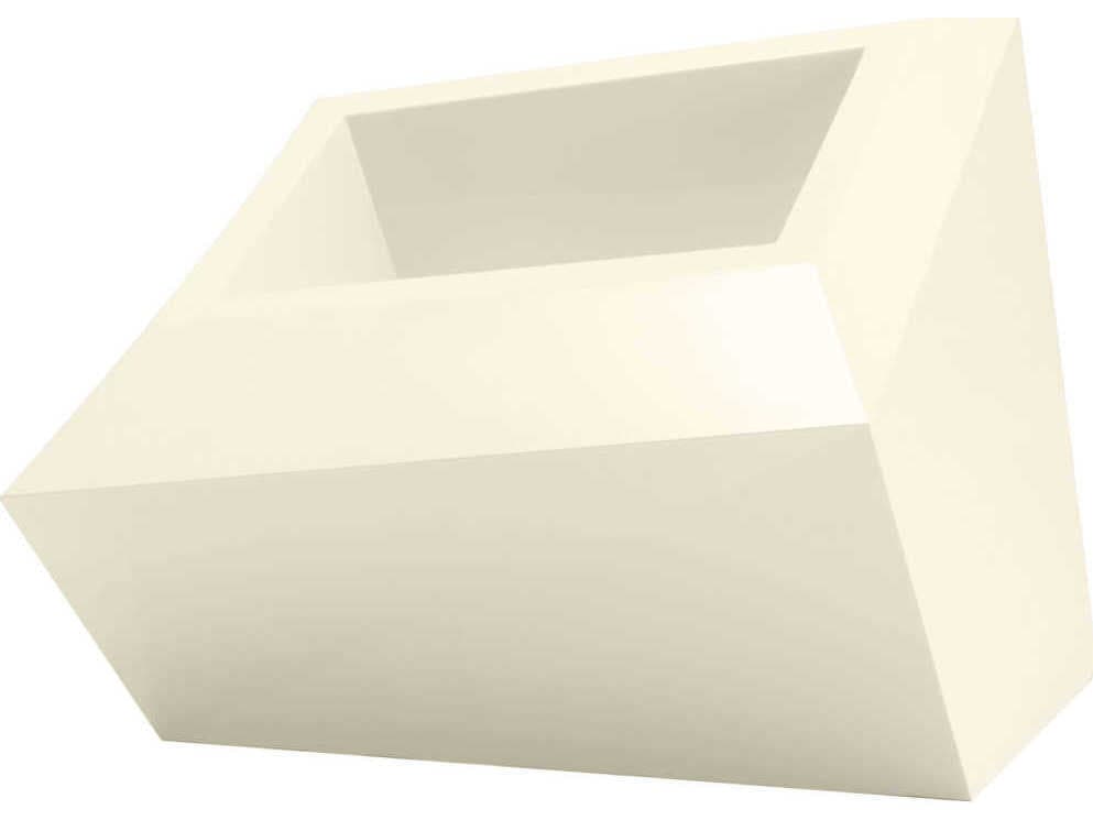 Vondom Outdoor Faz Ecru Matte Planter