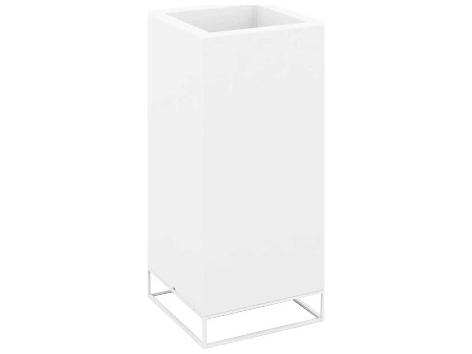 Vondom Outdoor Vela White Matte Planter