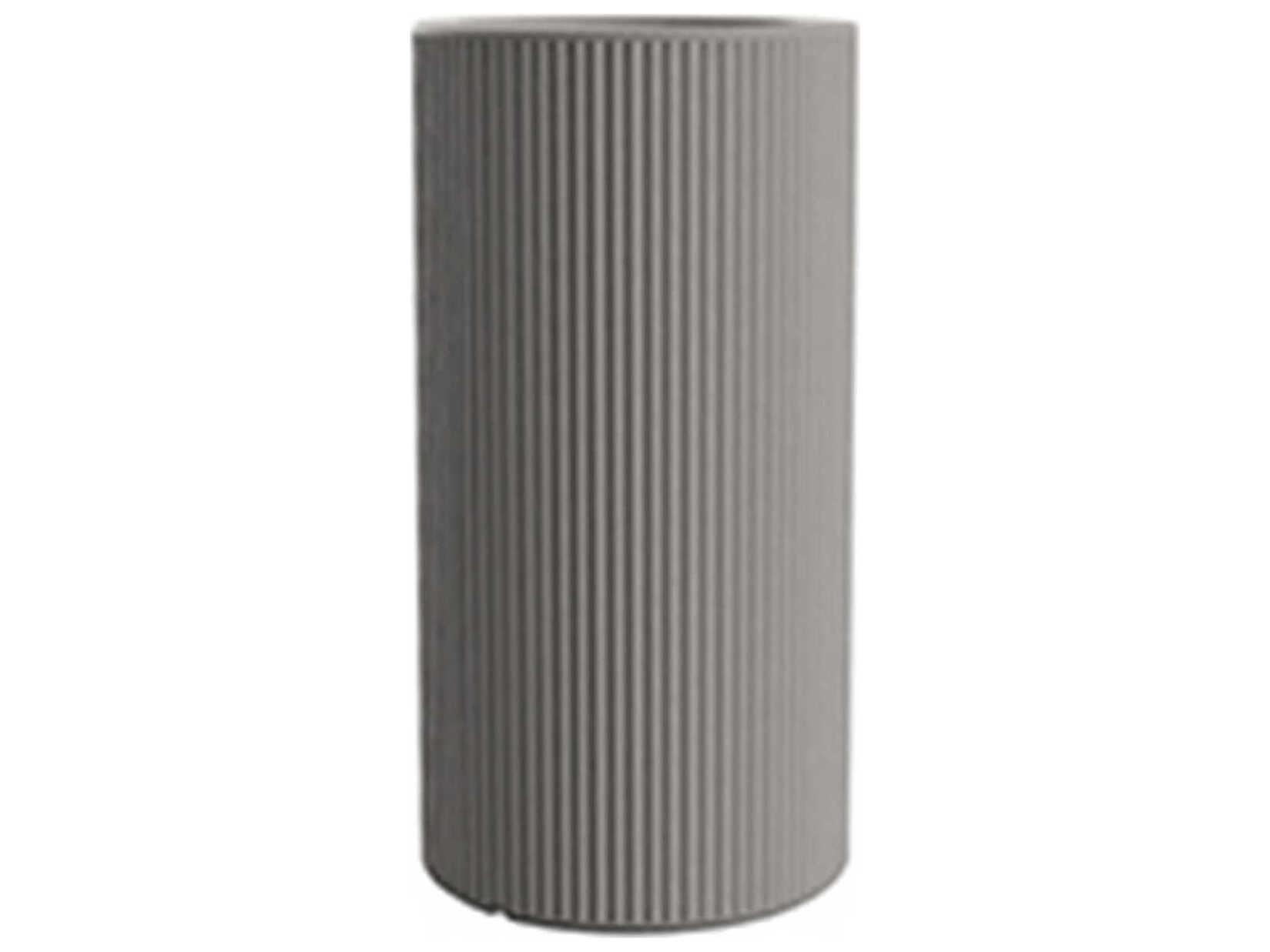 Vondom Outdoor Gatsby Tall Cylinder Planter x H Basic Ecru