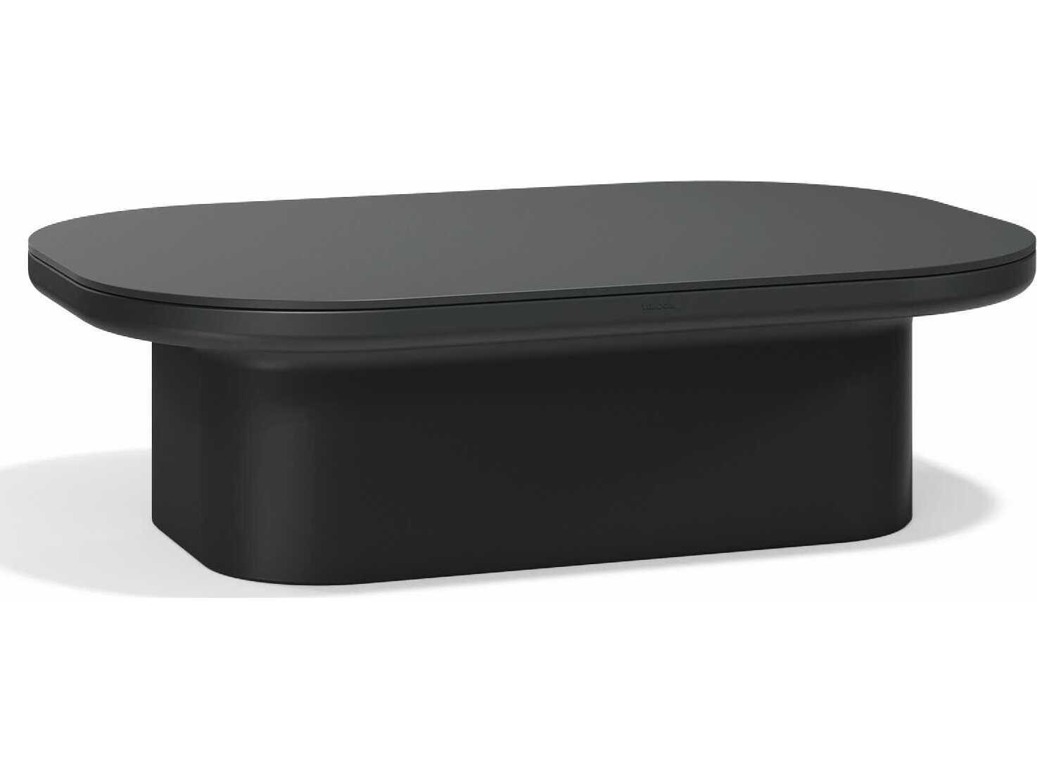 Vondom Outdoor Luna Coffee Table With Storage Black