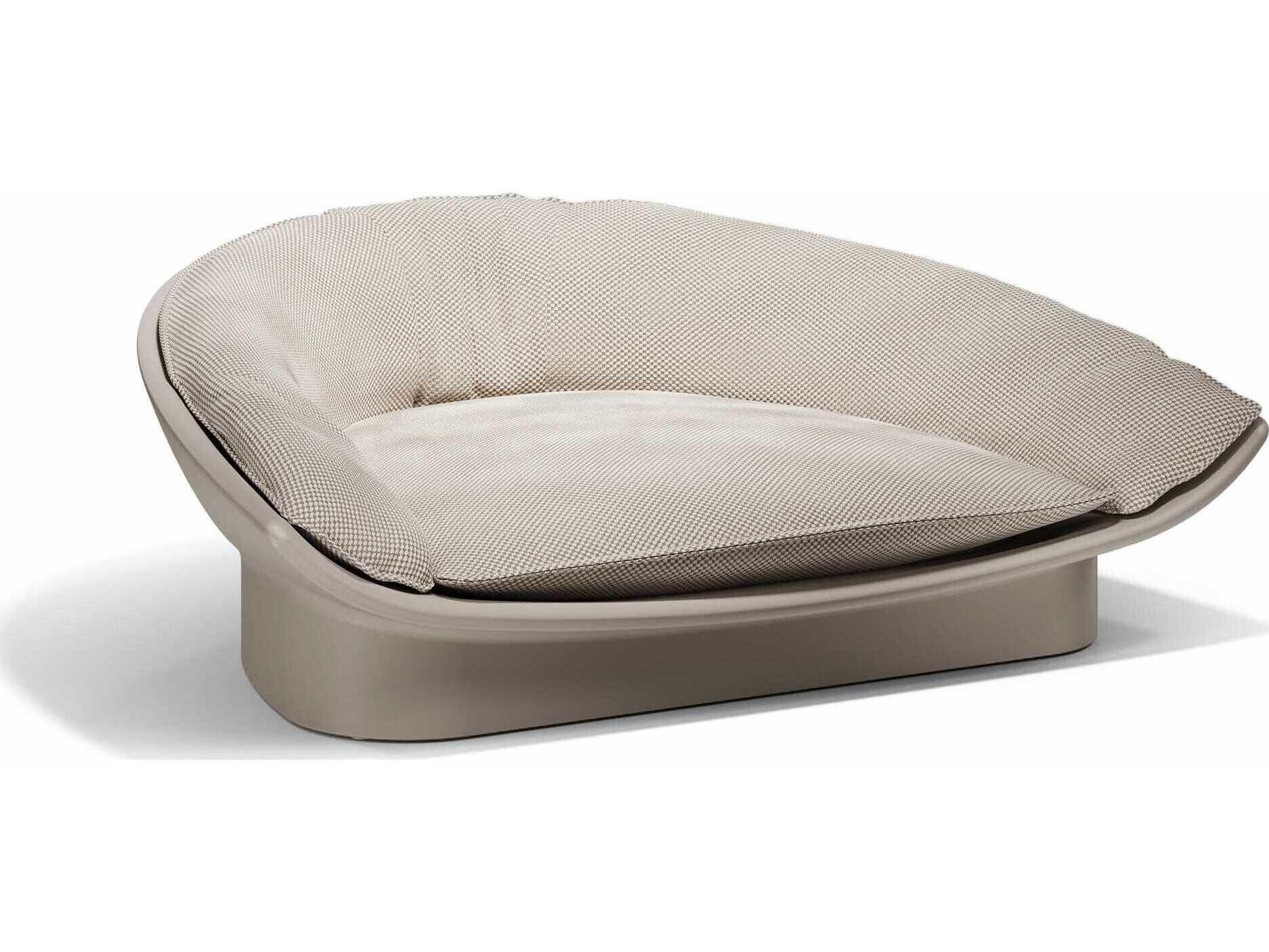 Vondom Outdoor Luna Daybed Ecru Getaria Desert Upholstery