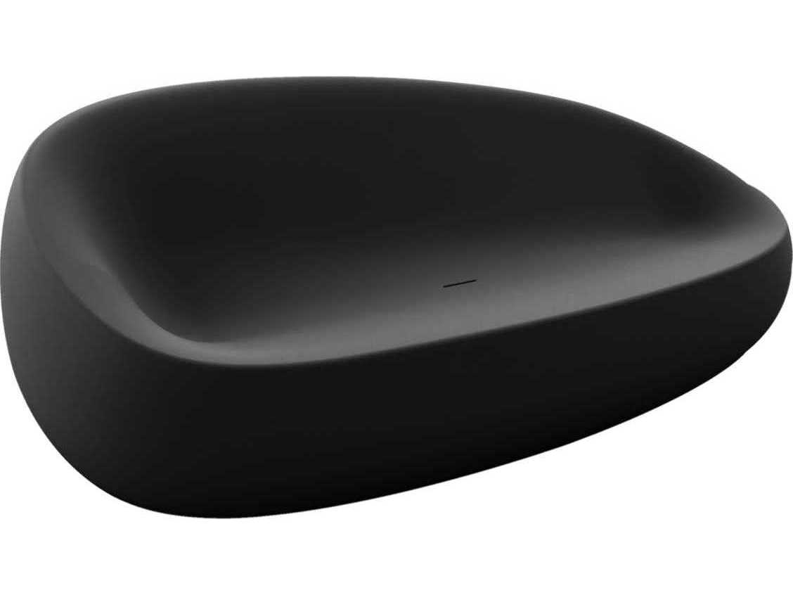 Vondom Outdoor Stone Anthracite Matte Resin Sofa