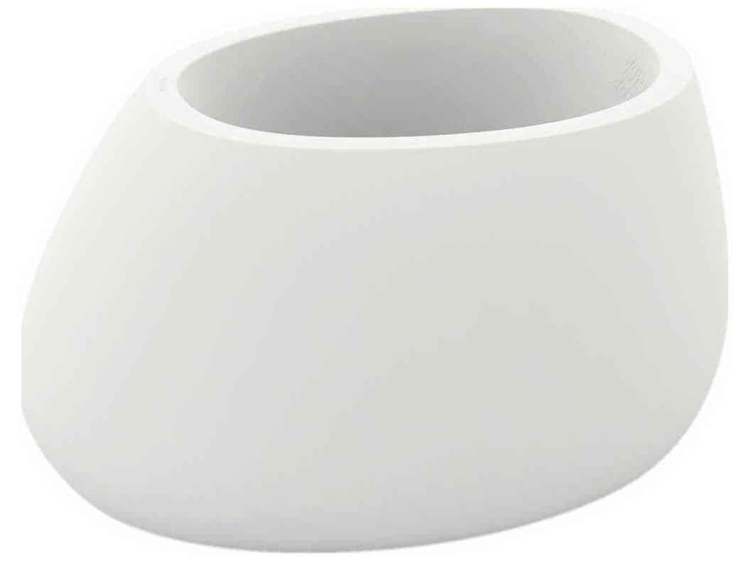 Vondom Outdoor Stone White Matte Planter