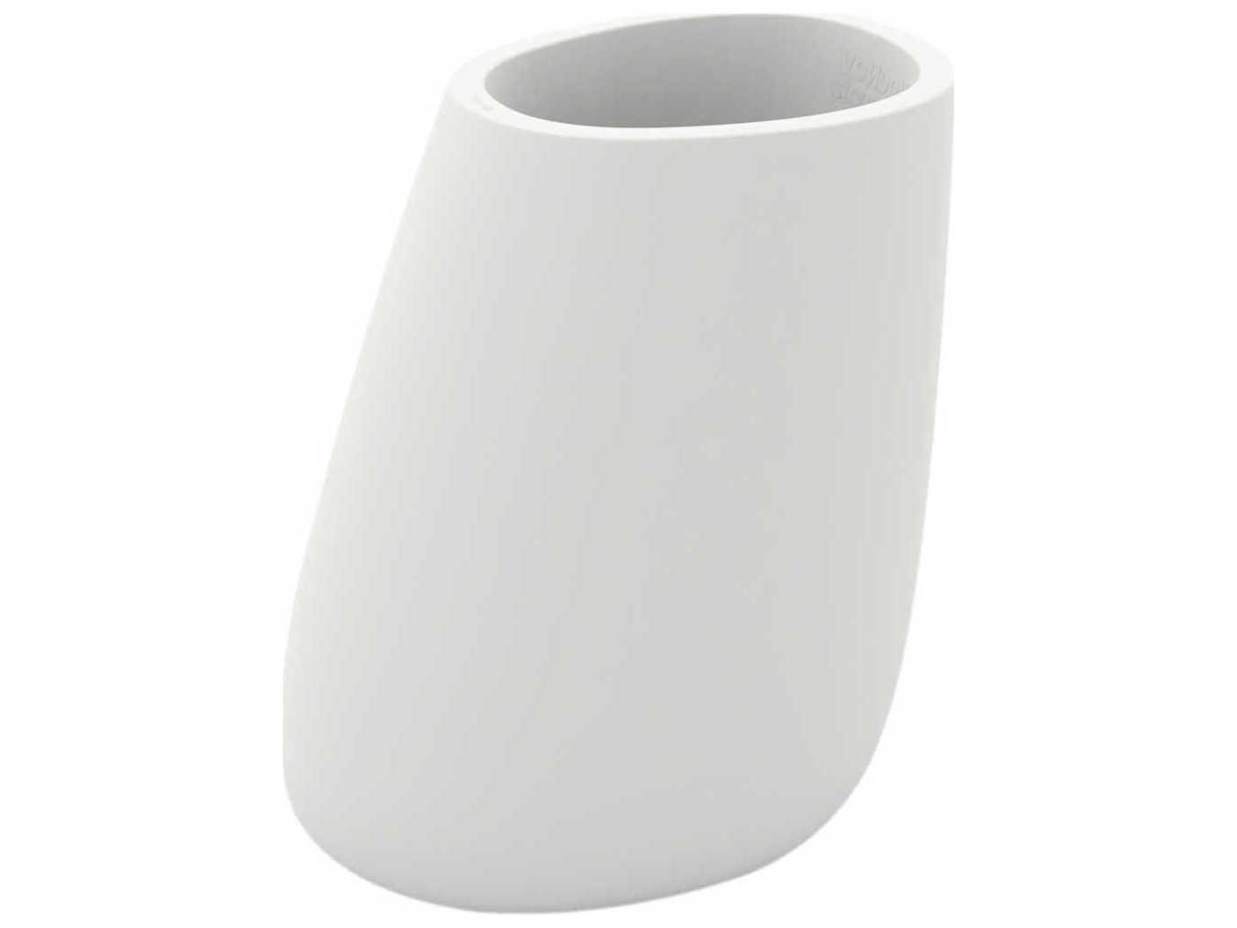 Vondom Outdoor Stone White Matte Planter