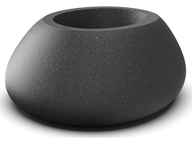 Vondom Outdoor Stone Anthracite Planter