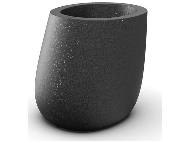 Vondom Outdoor Stone Anthracite Planter