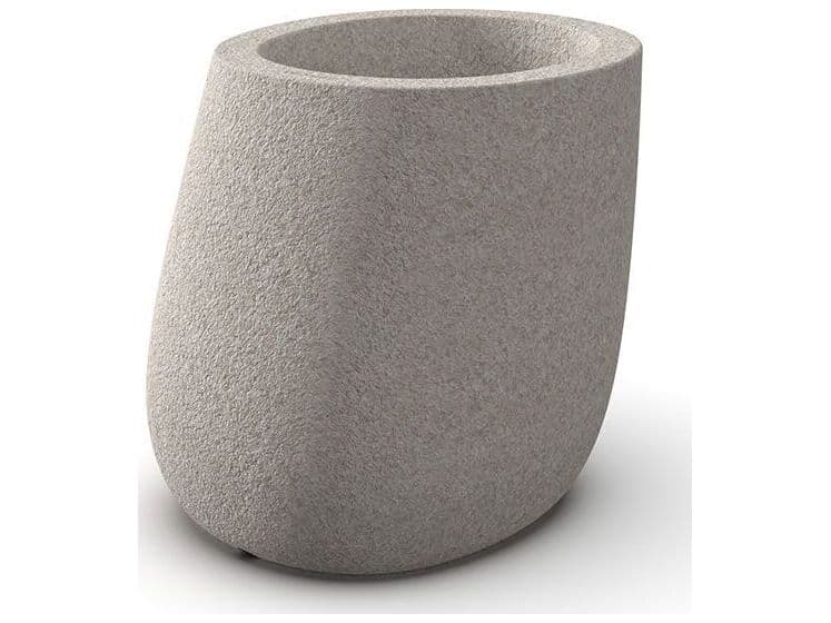 Vondom Outdoor Stone Granite Ecru Planter