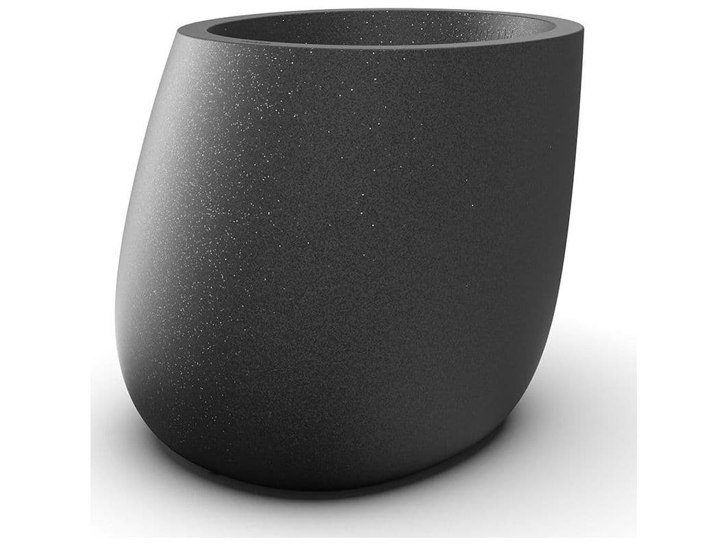 Vondom Outdoor Stone Anthracite Planter
