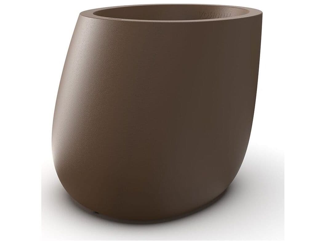 Vondom Outdoor Stone Brown Planter