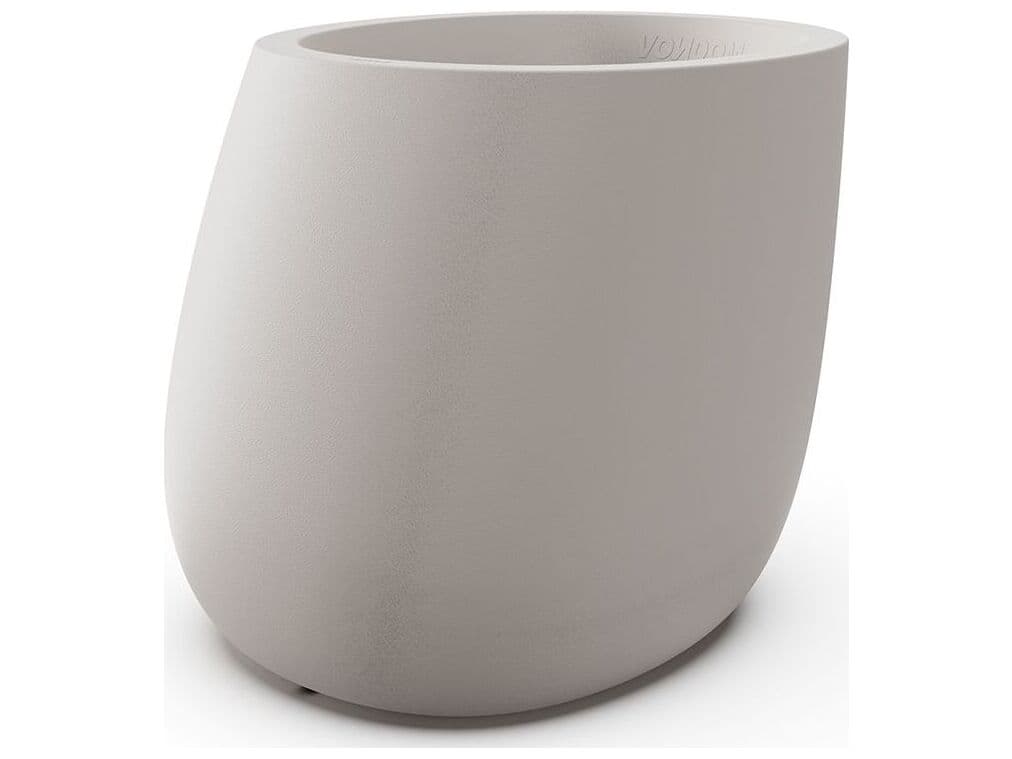 Vondom Outdoor Stone Ecru Planter