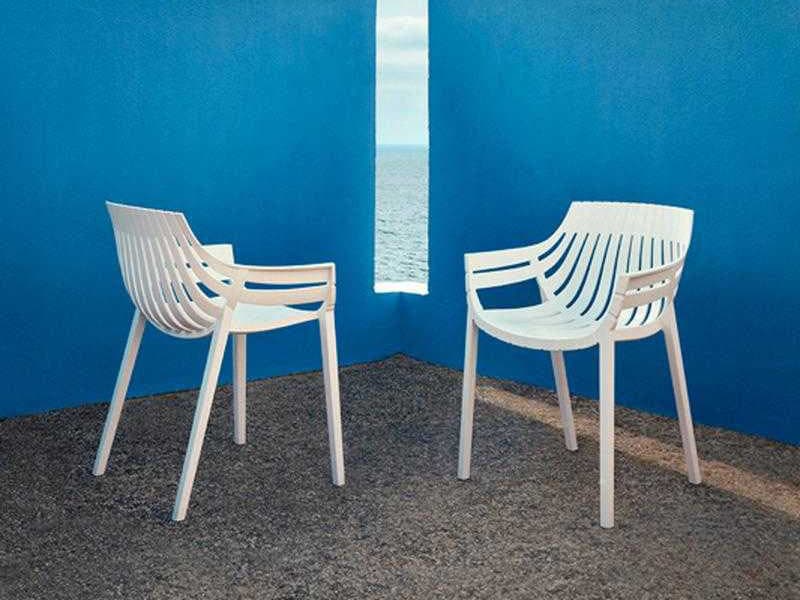 Vondom Outdoor Spritz - Lounge Chair - Set of 4 - Basic/Injection - White