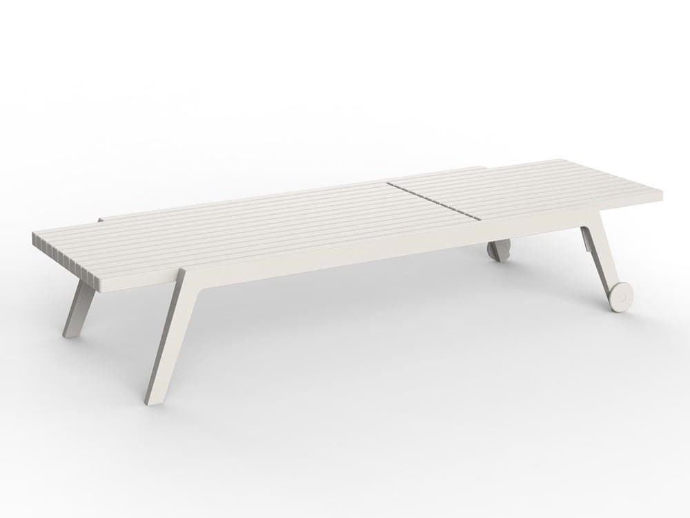 Vondom Outdoor Spritz - Sun Lounger - Set of 4 - Basic/Injection - Ecru