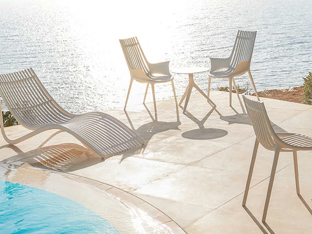 Vondom Outdoor Ibiza - Lounge Chair - Set of 4 - Basic/Injection - White