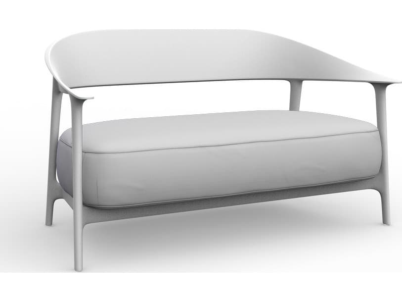 Vondom Outdoor Africa White Polypropylene Cushion Sofa