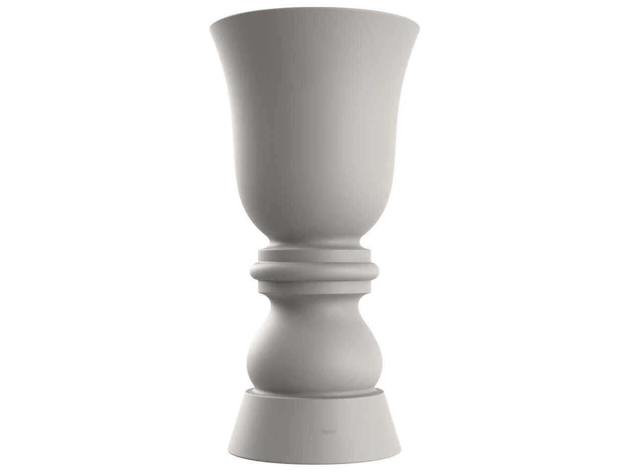 Vondom Outdoor Suave Ecru Matte 59'' High Planter