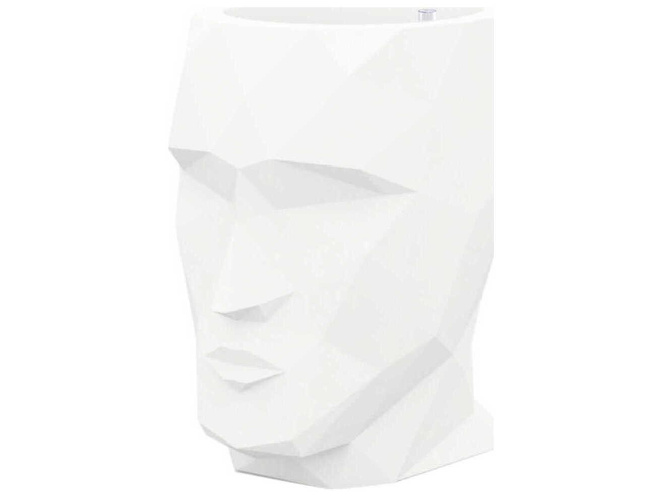 Vondom Adan Planter Water Level Indicator Matte Ice