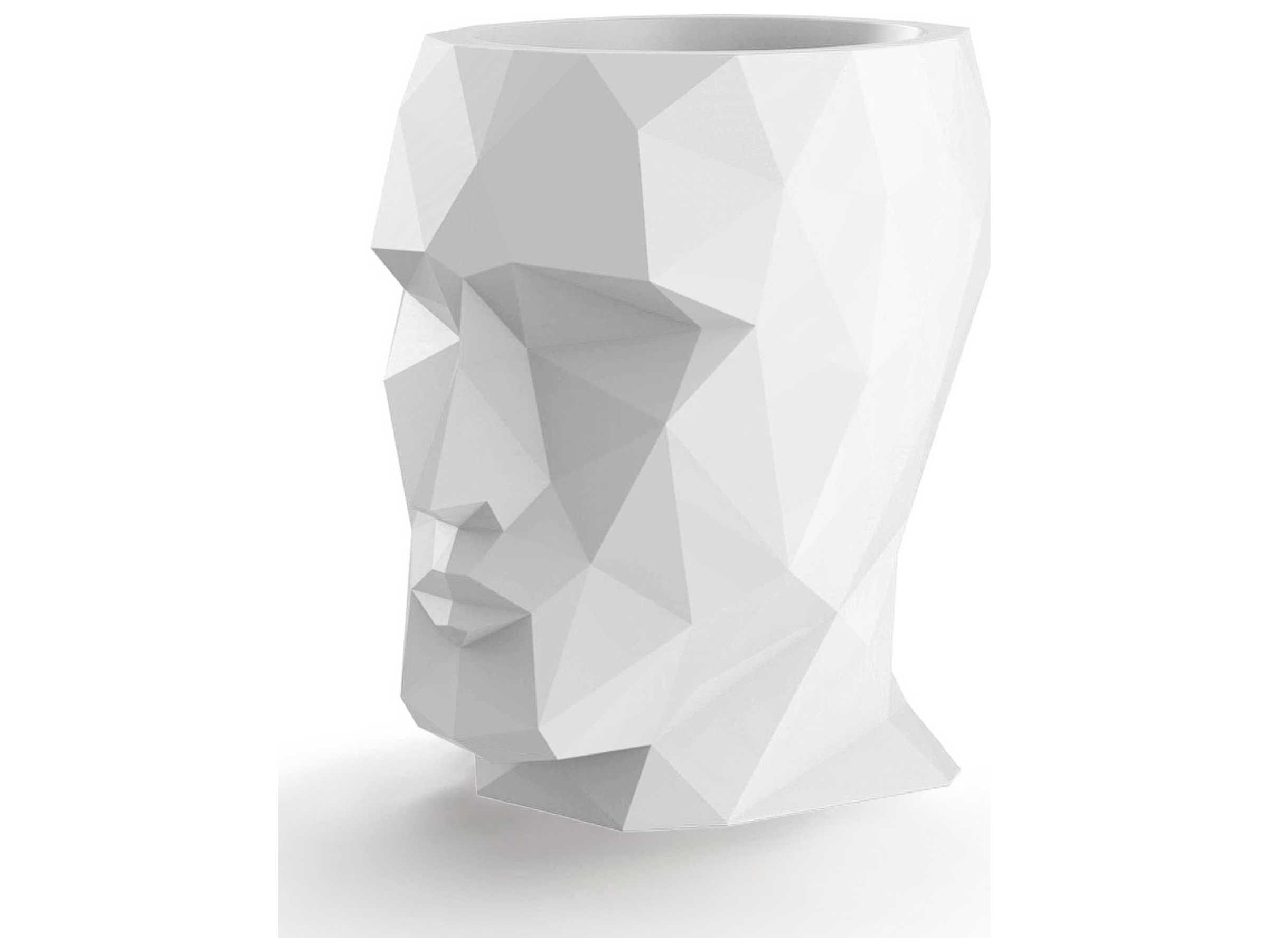 Vondom Adan White Nano Glossy Pot