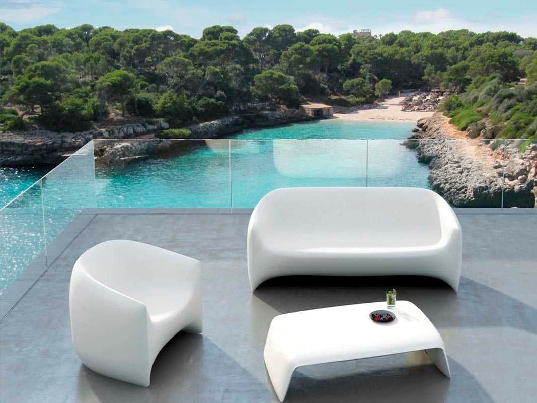 Vondom Blow White Matte Sofa