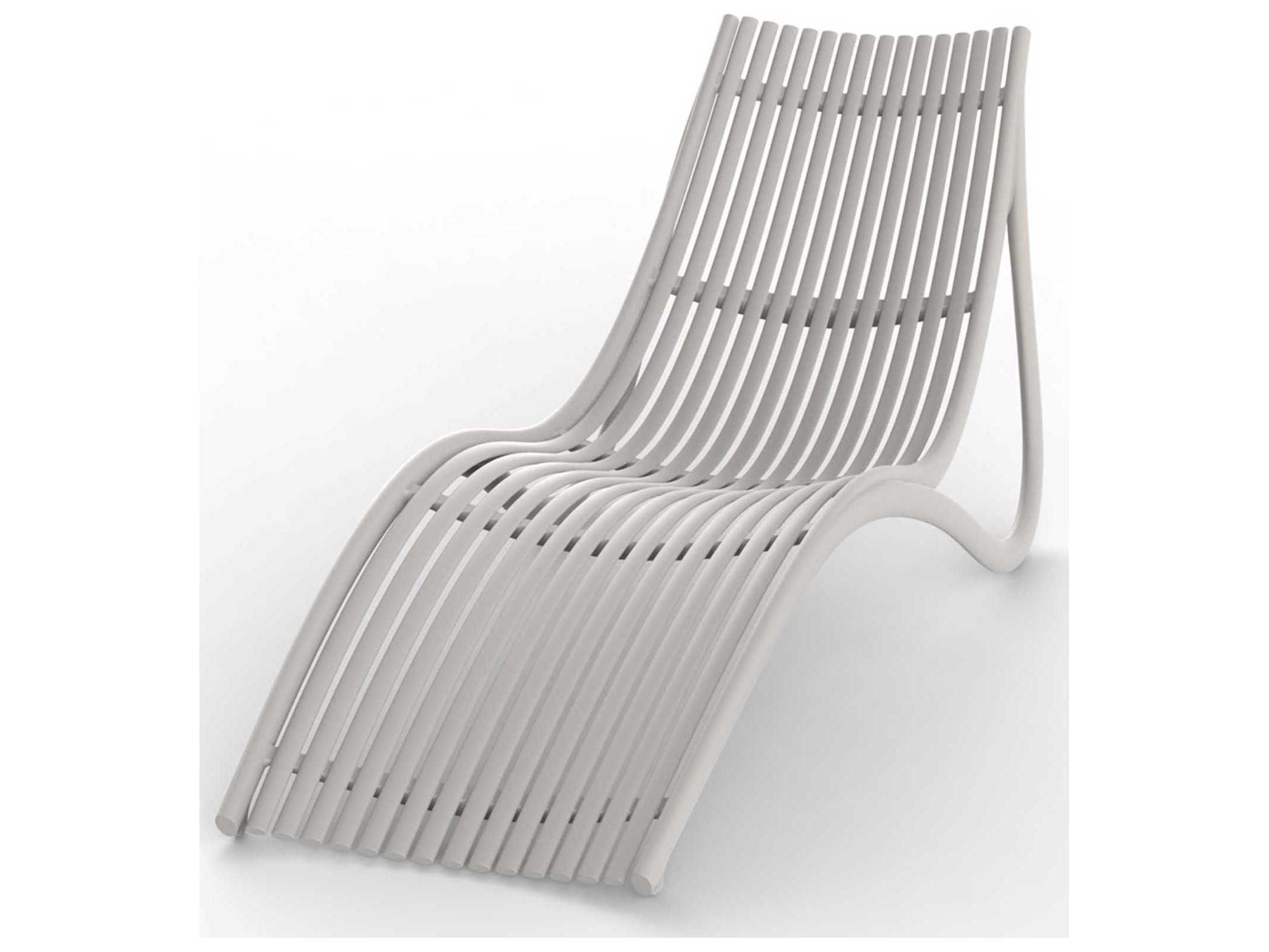 Vondom Ibiza Ecru Gray Chaise Set of 2