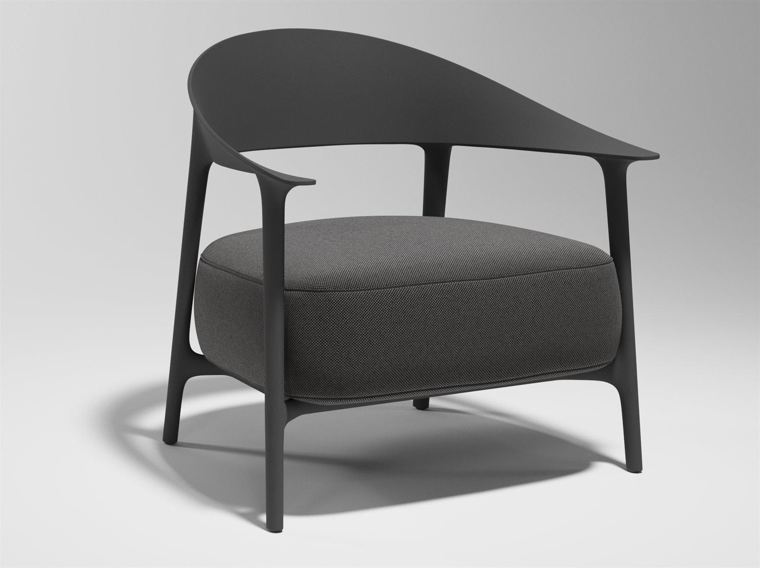 Vondom Africa Black Fabric Accent Chair (Price includes two)