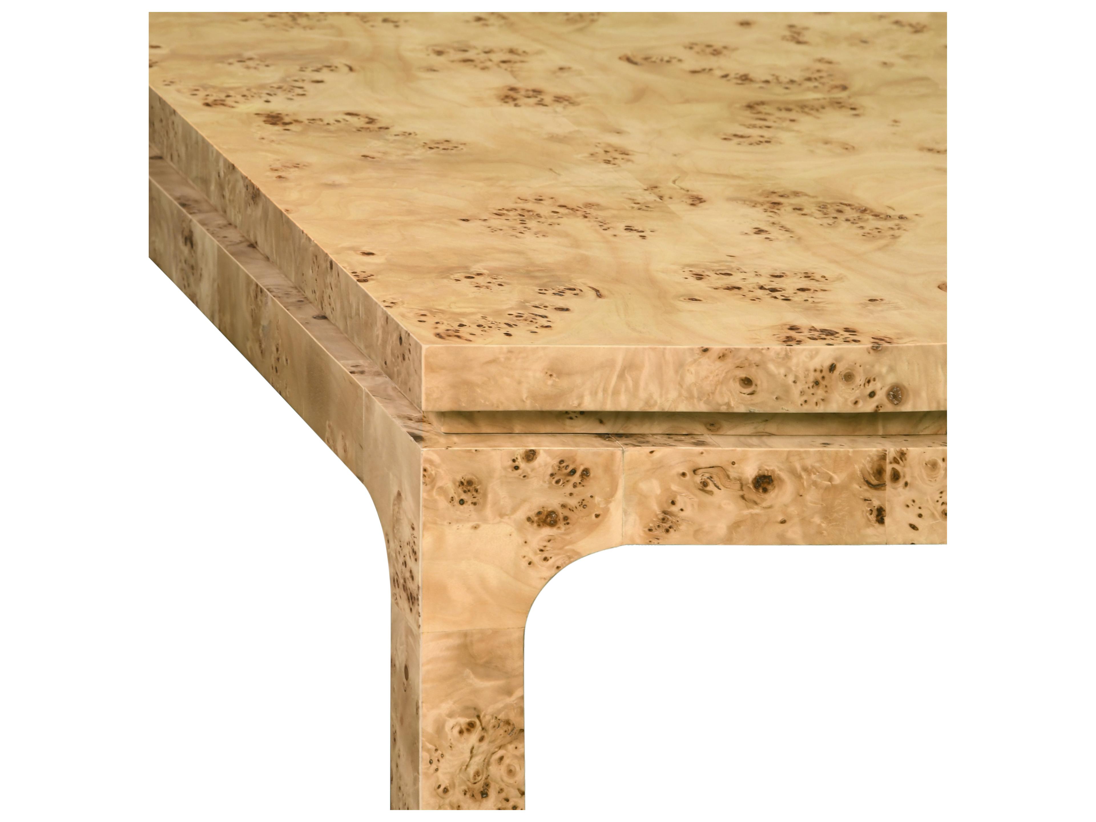 Worlds Away Rectangular Wood Dining Table