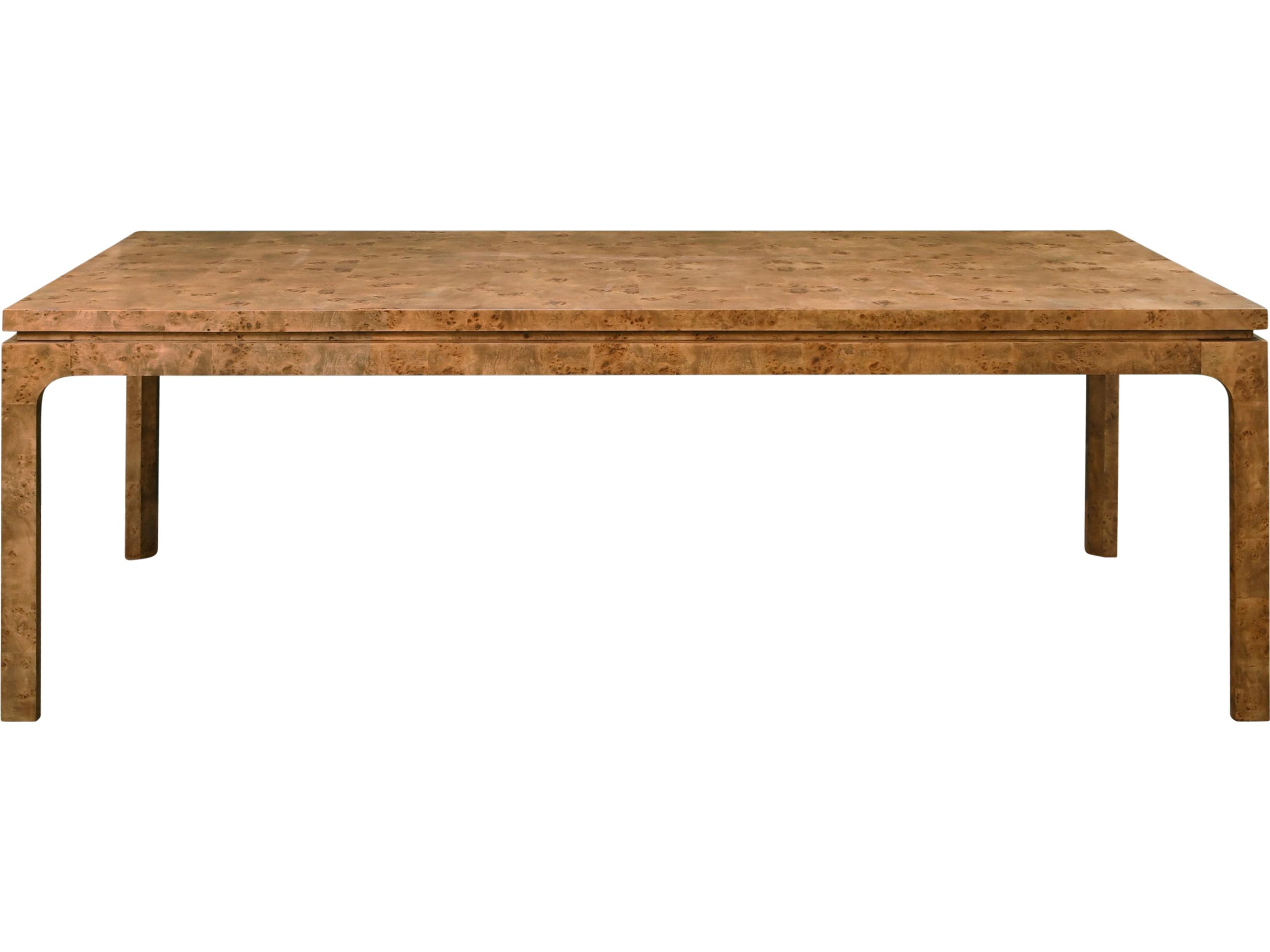 Worlds Away Rectangular Wood Dining Table