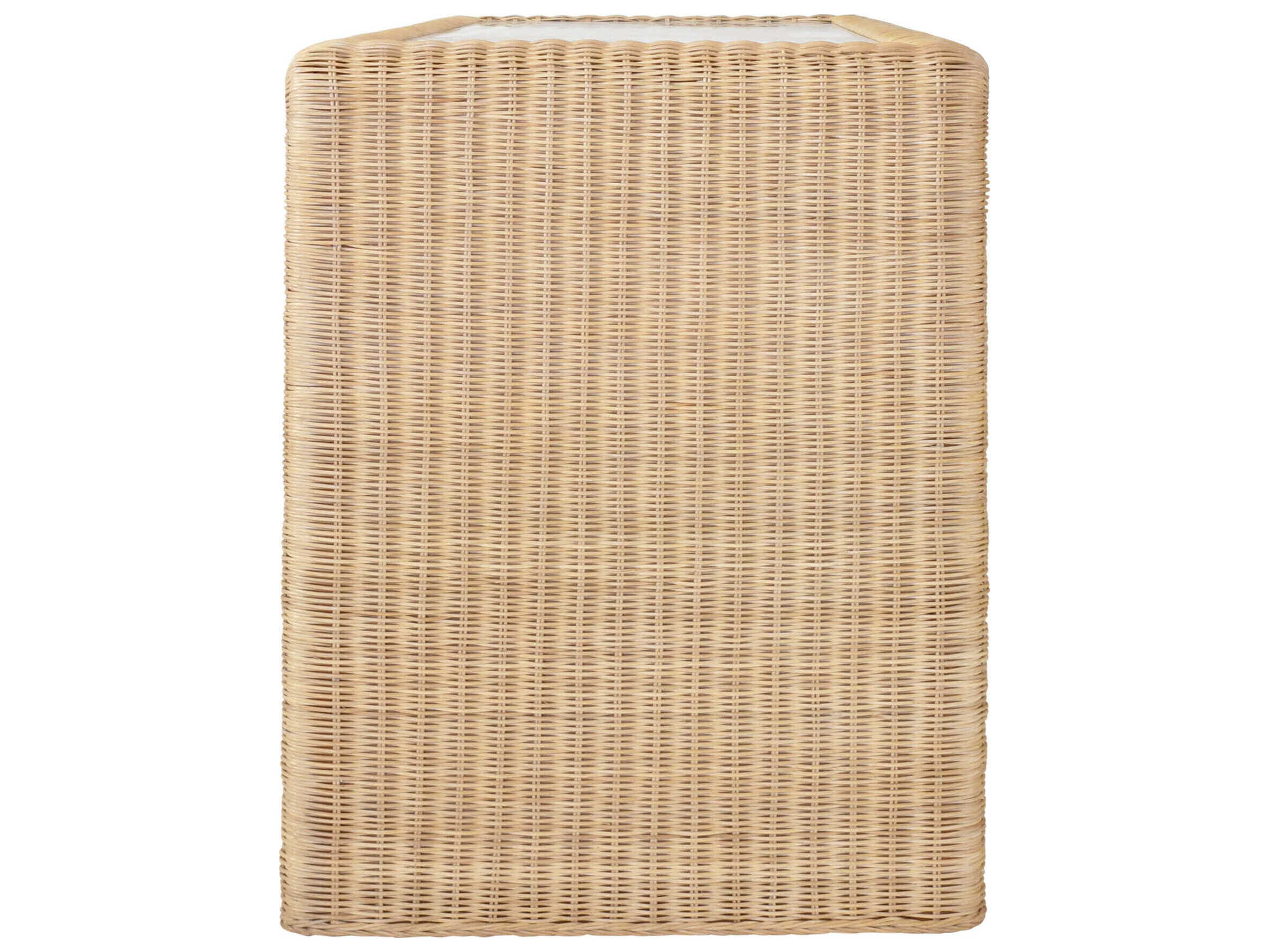 Worlds Away Natural Secretary Desk