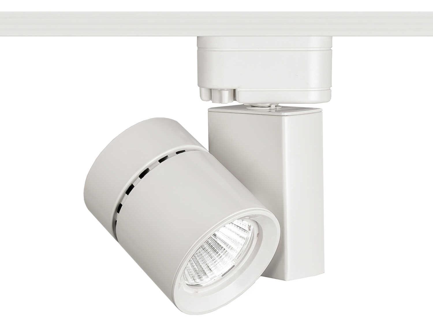 WAC Lighting Exterminator-II 1-Light White Cylinder Track Head