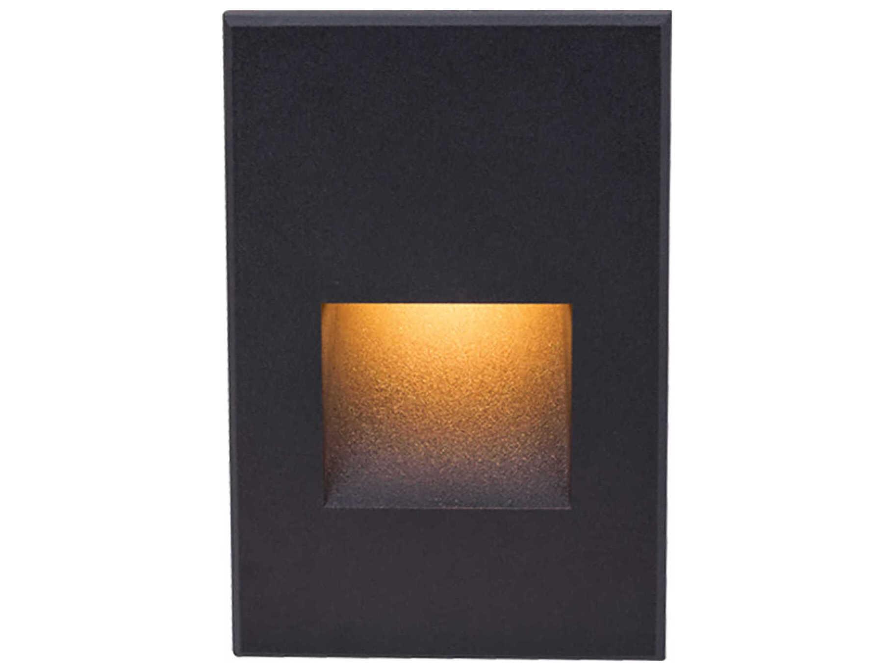 WAC Lighting 1-Light Outdoor Step and Wall Light