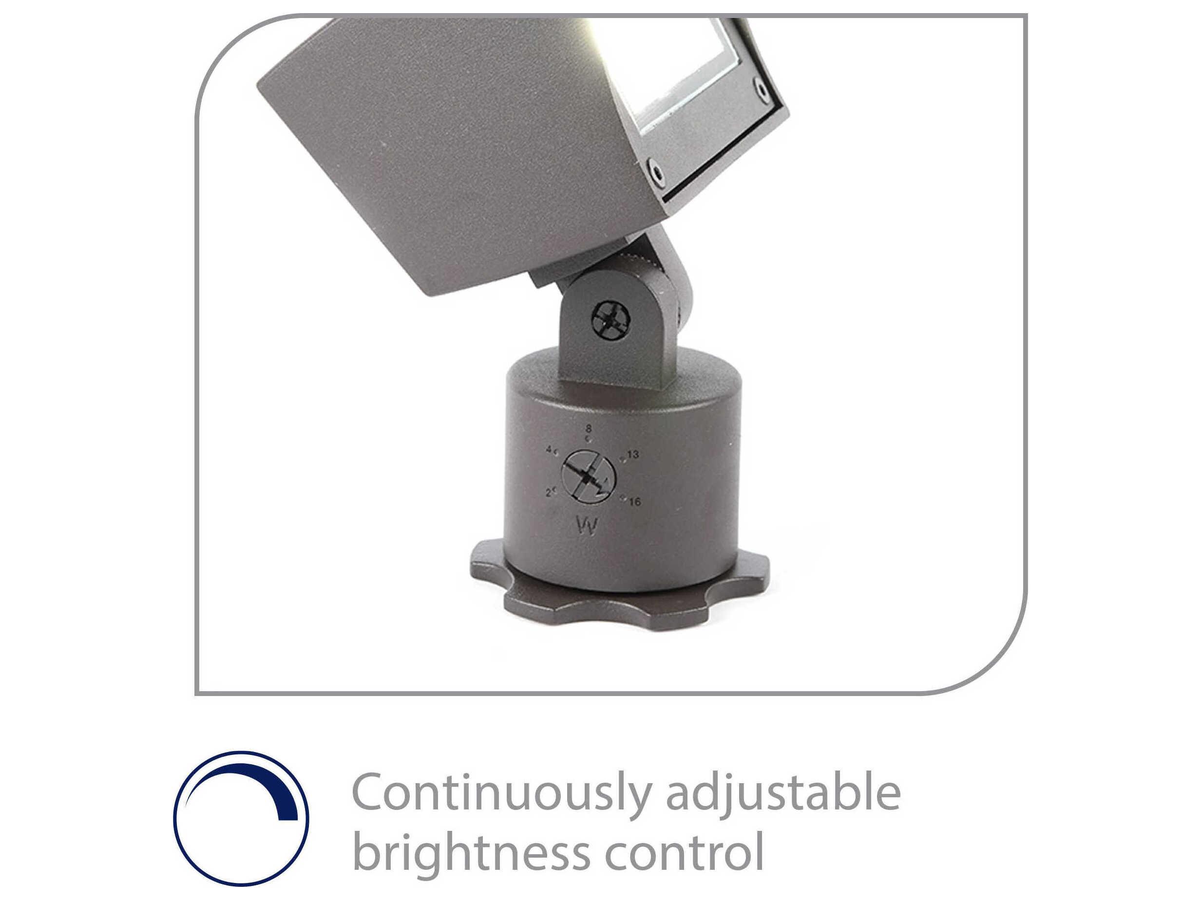 WAC Lighting Wall Wash 1-Light Outdoor Spot Light