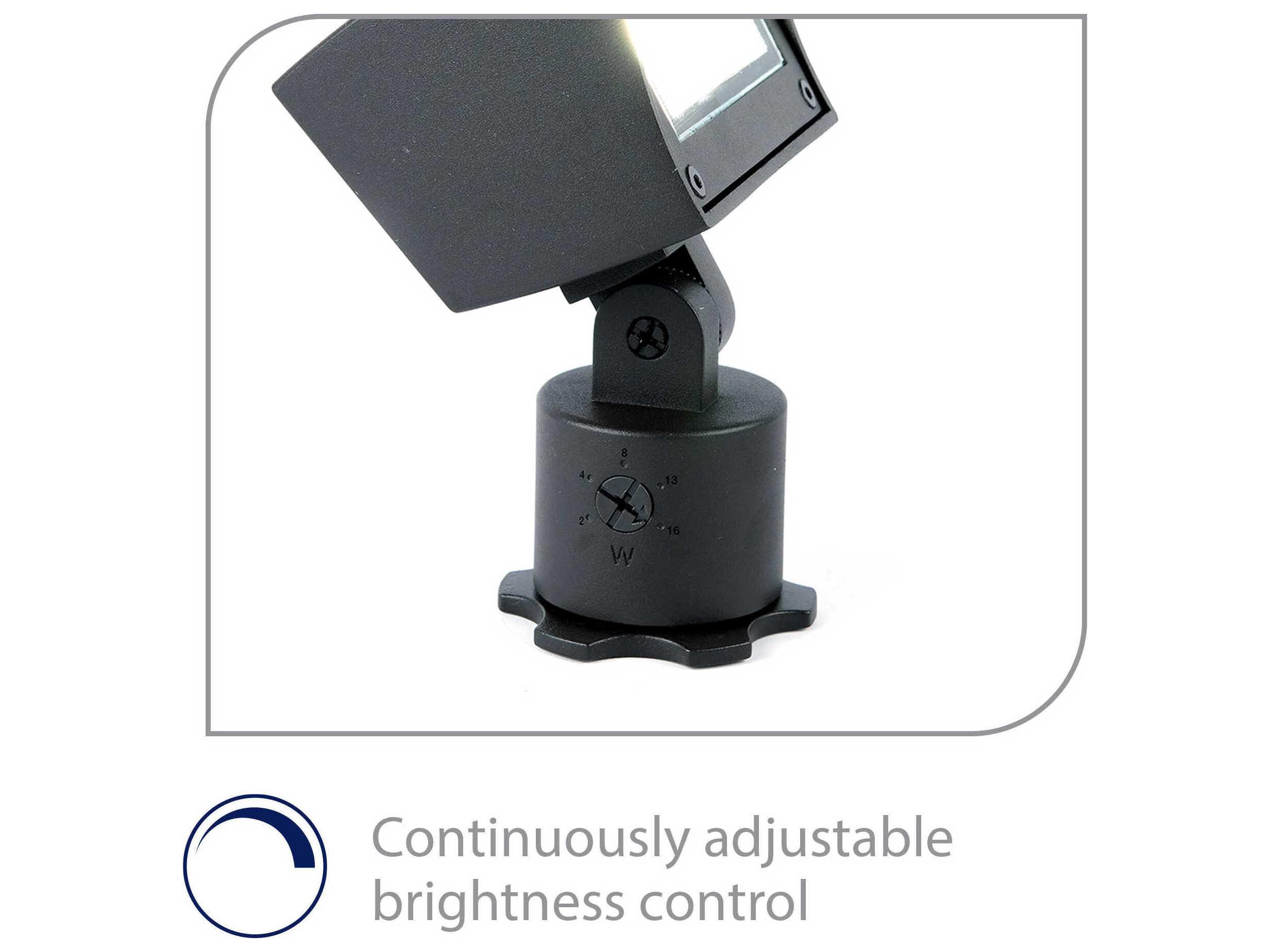 WAC Lighting Wall Wash 1-Light Outdoor Spot Light