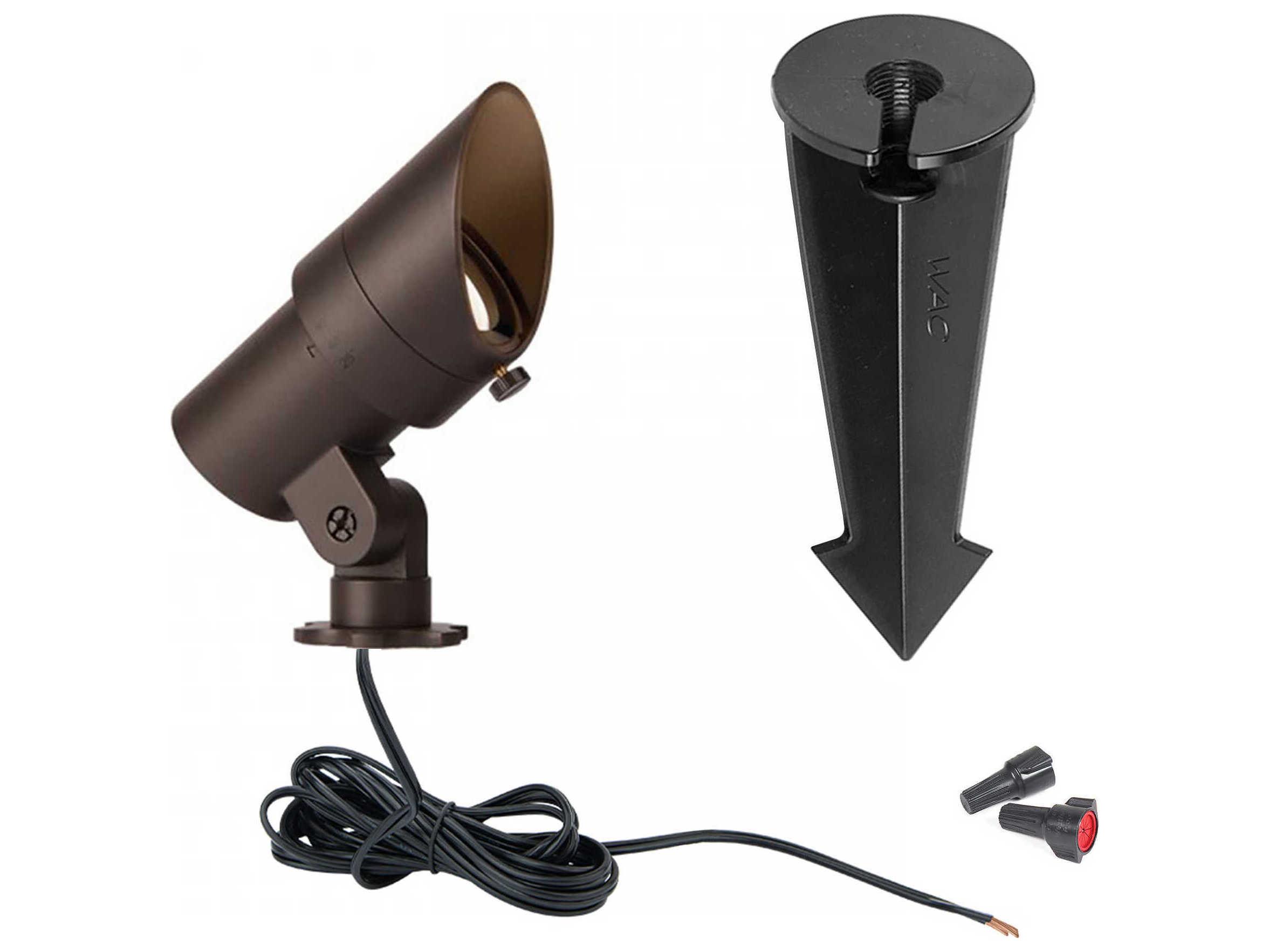 WAC Lighting Miniature Accent 1-Light Outdoor Spot Light