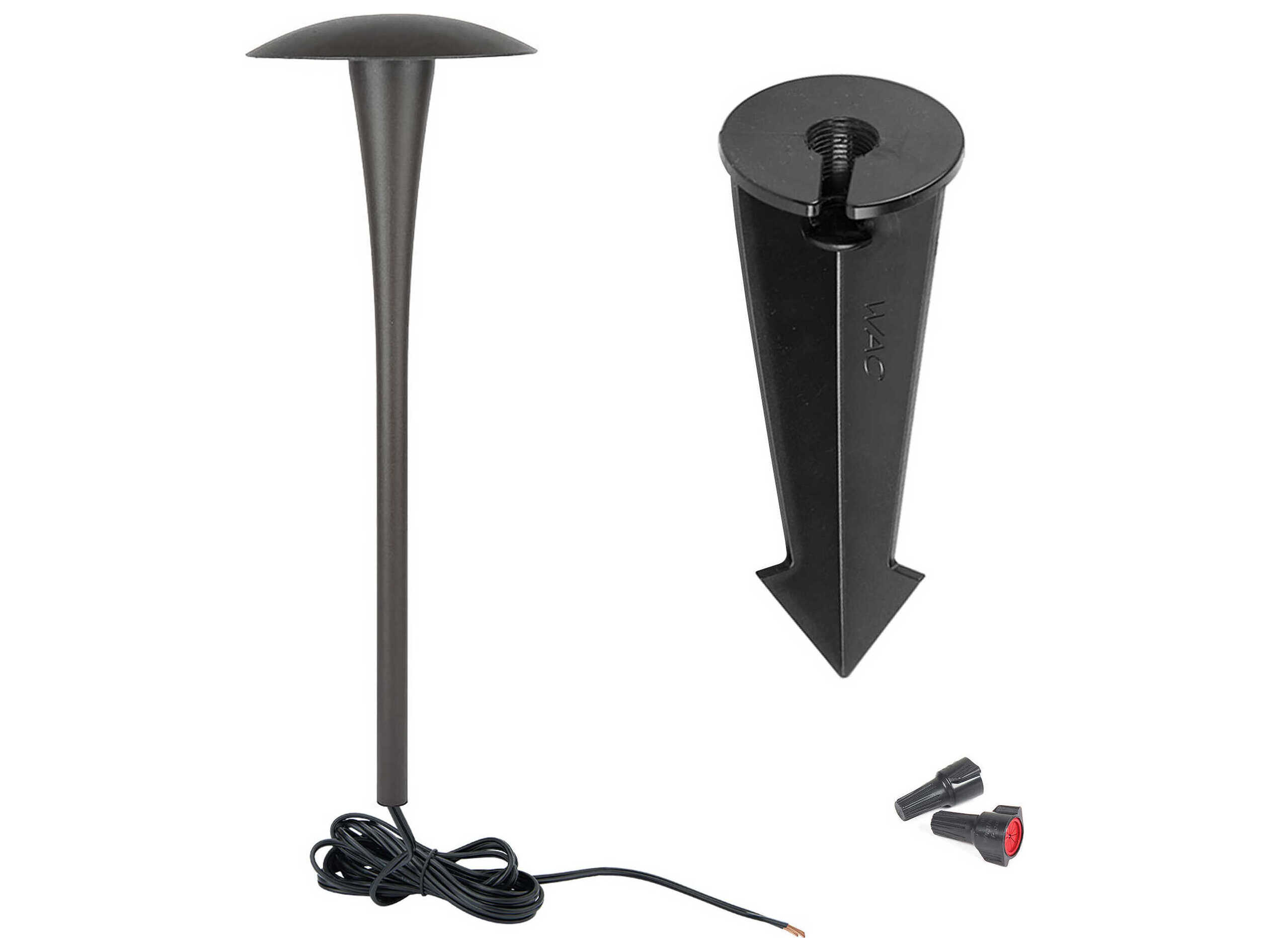 WAC Lighting Round 1-Light Outdoor Path and Area Light