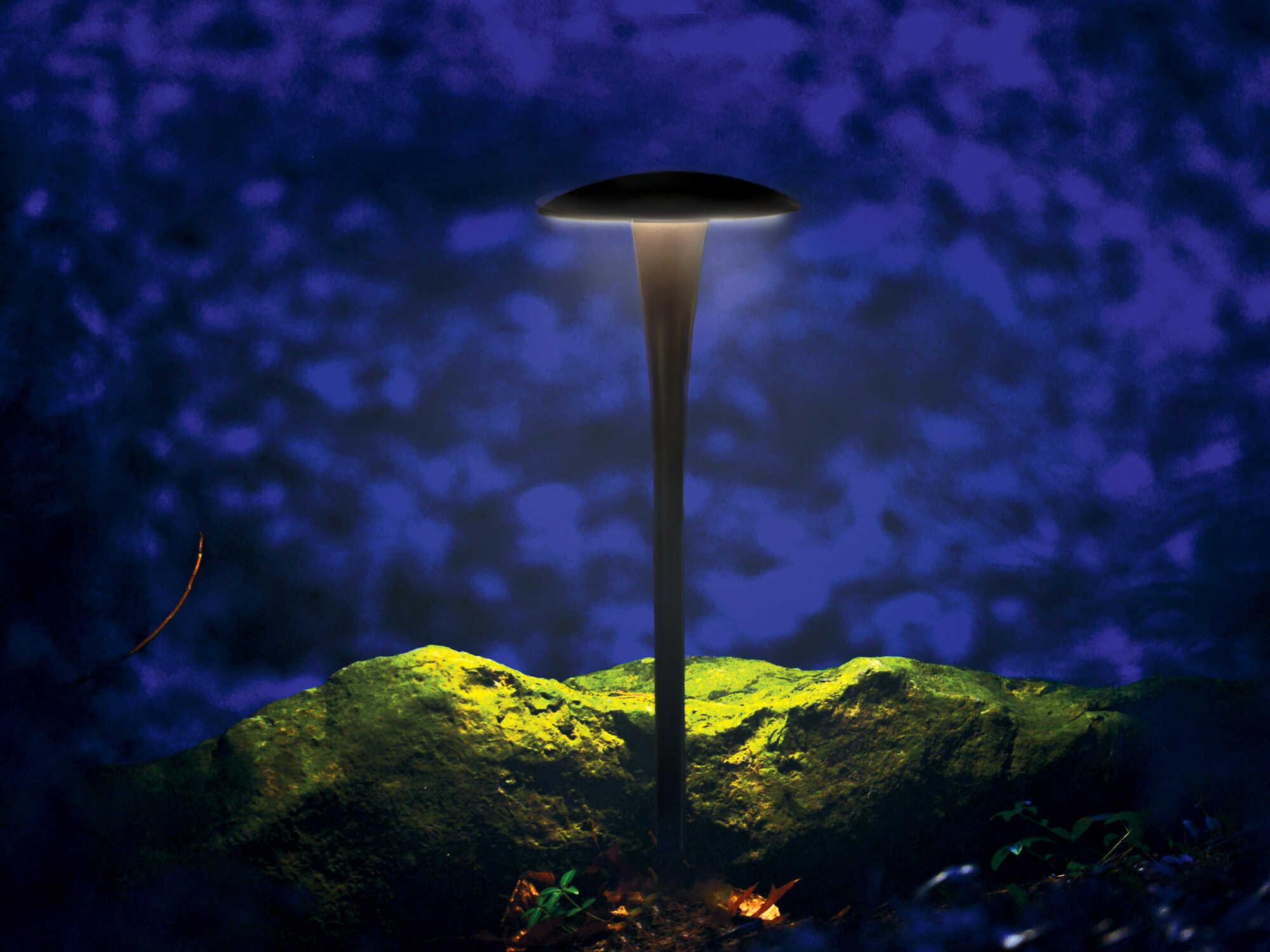 WAC Lighting Round 1-Light Outdoor Path and Area Light