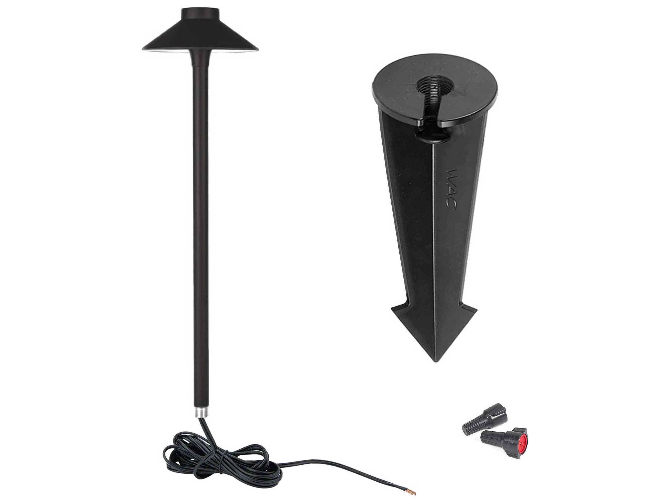 WAC Lighting Tiki 1-Light Outdoor Path and Area Light