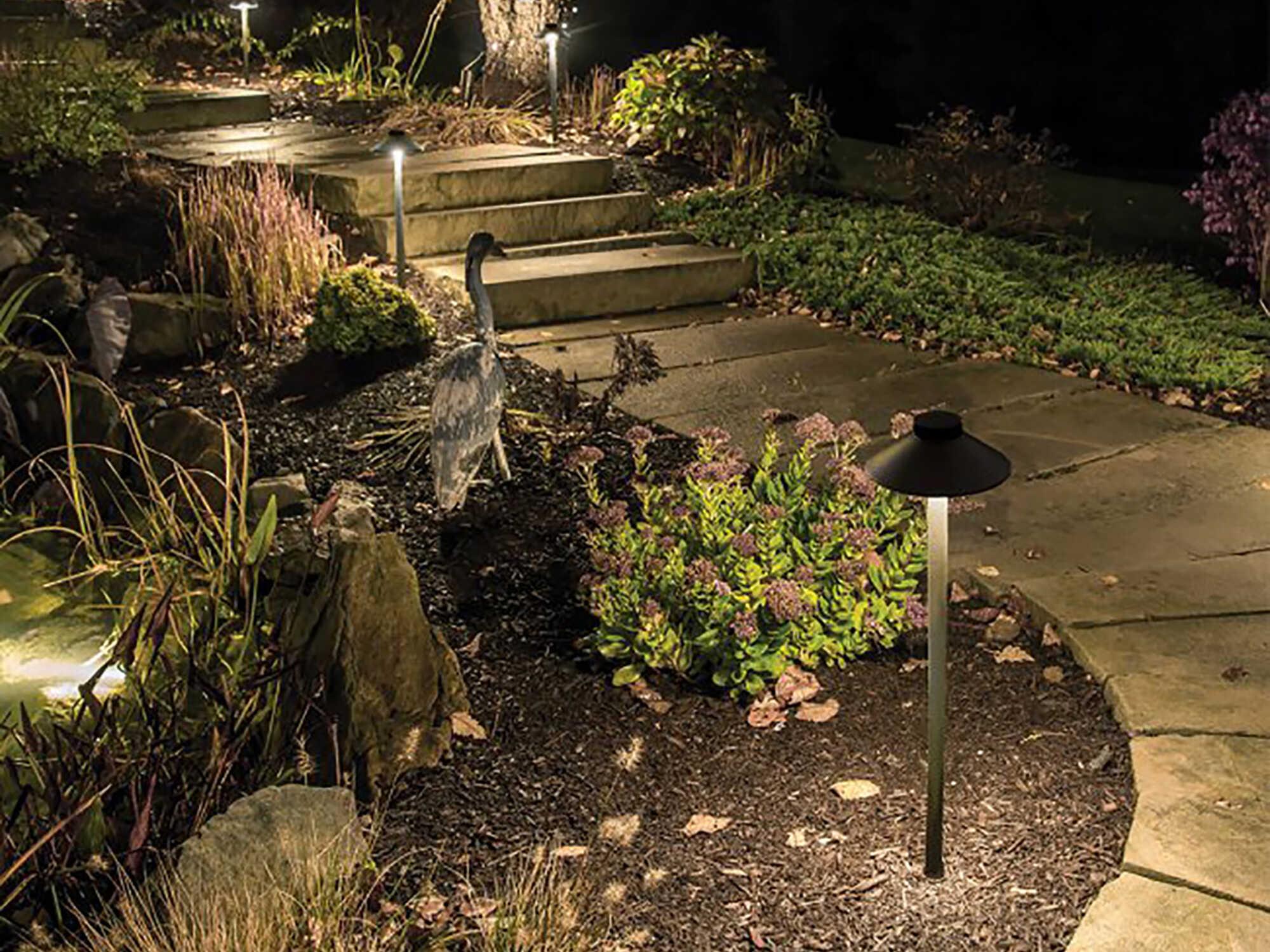 WAC Lighting Tiki 1-Light Outdoor Path and Area Light