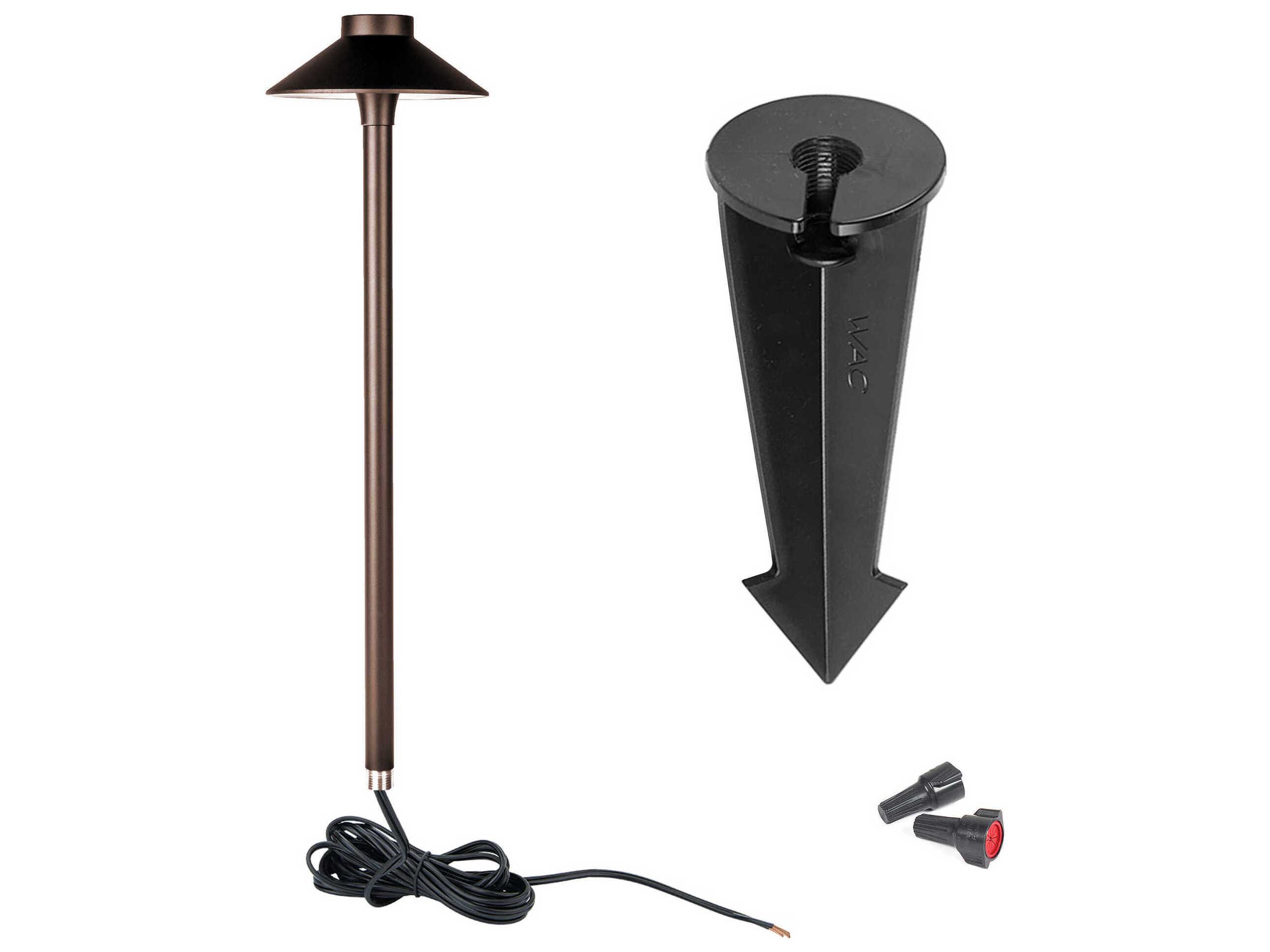 WAC Lighting Tiki 1-Light Outdoor Path and Area Light